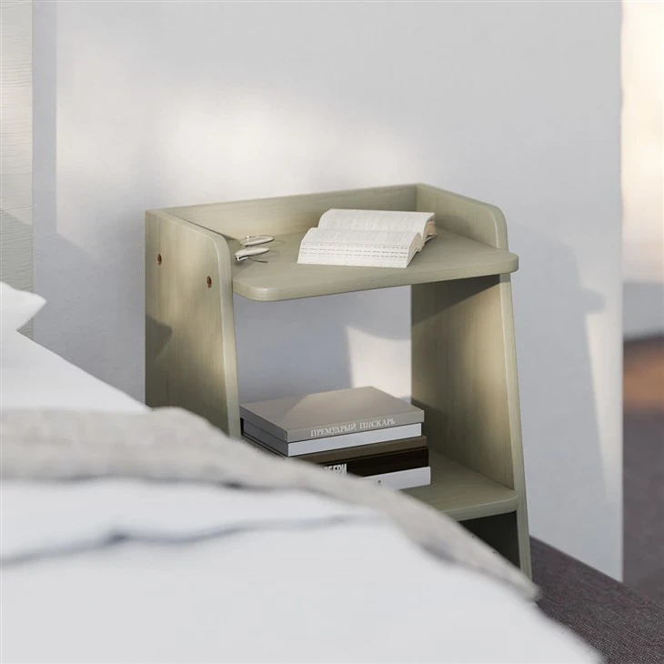 Compact Nightstand For Small Bedroom high quality